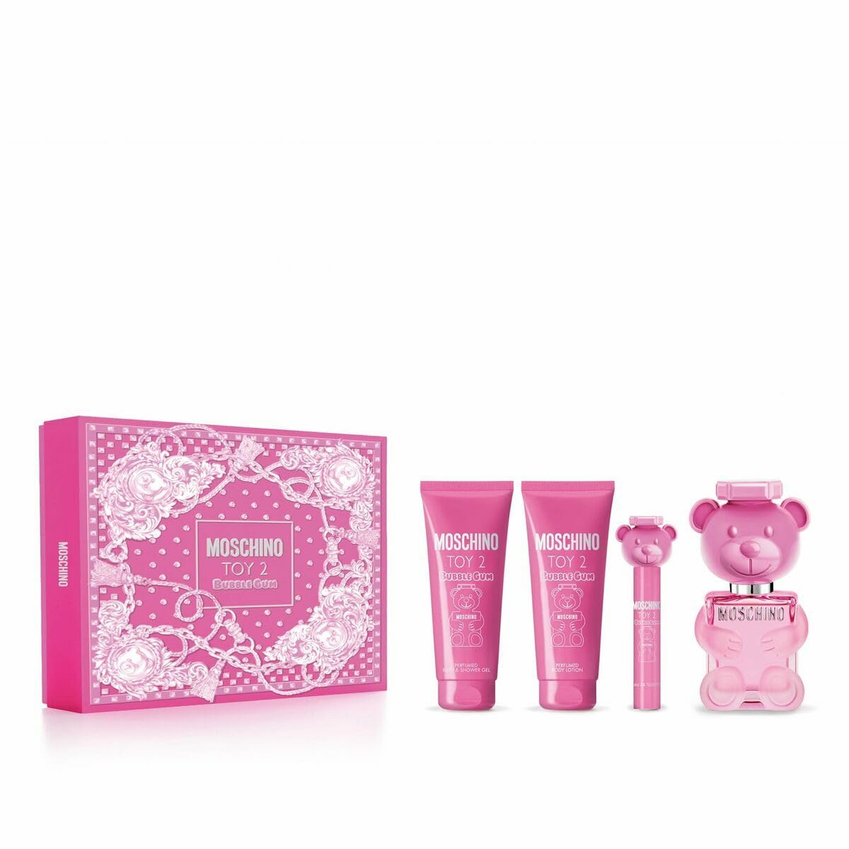 [Set] Moschino Toy 2 Bubble Gum 3.4 Edtl+3.4 Bl+3.4 Sg+mini Italy 1pcs Bybox - Thumbnail 1