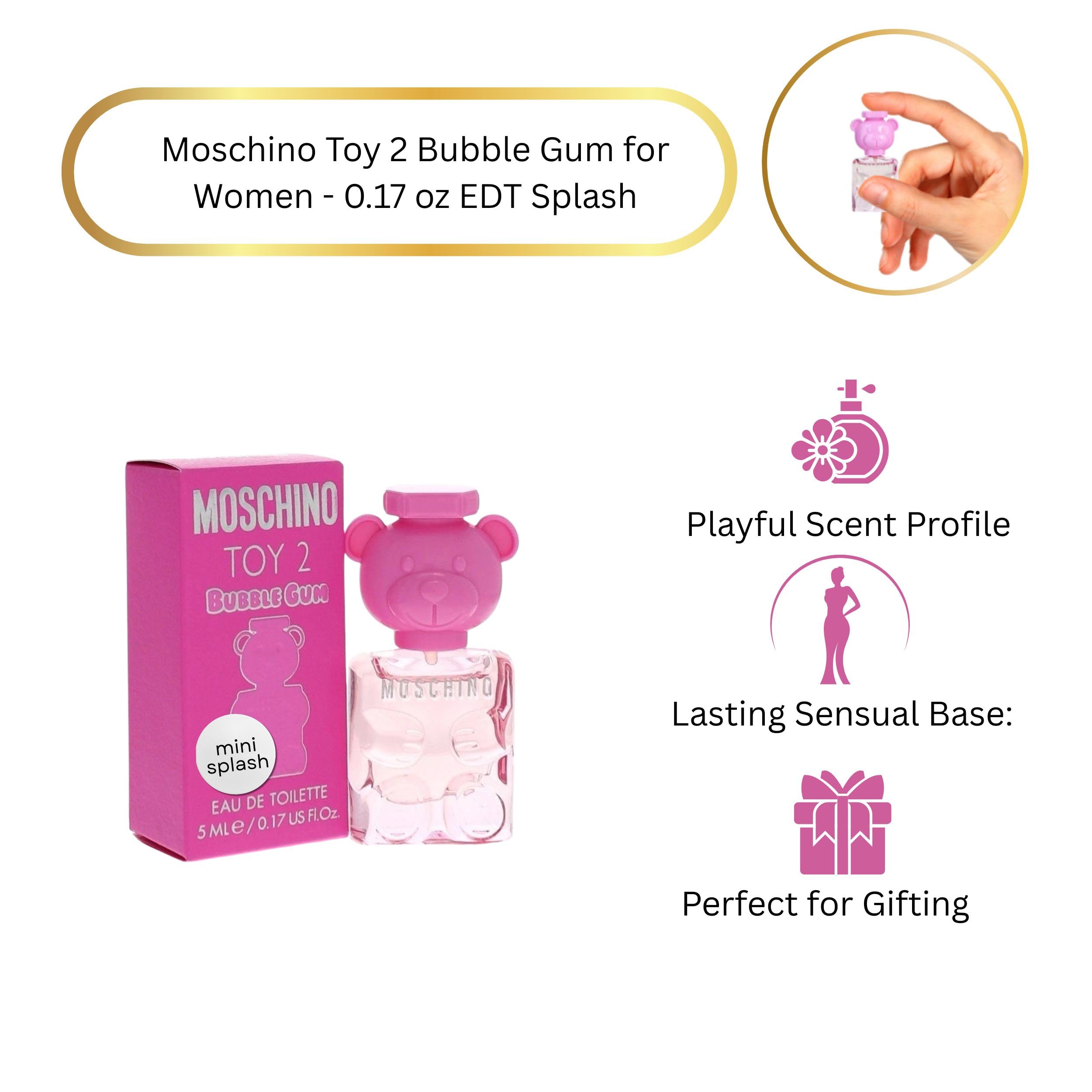 [Mini] Moschino Toy 2 Bubble Gum For Women EDT 5 ml - Thumbnail 2