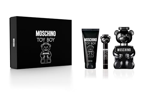 [Set] Moschino Toy Boy 3 Pcs + Shower Gel + Mini Travel Hard Gift Box Set For Men EDP - Thumbnail 2