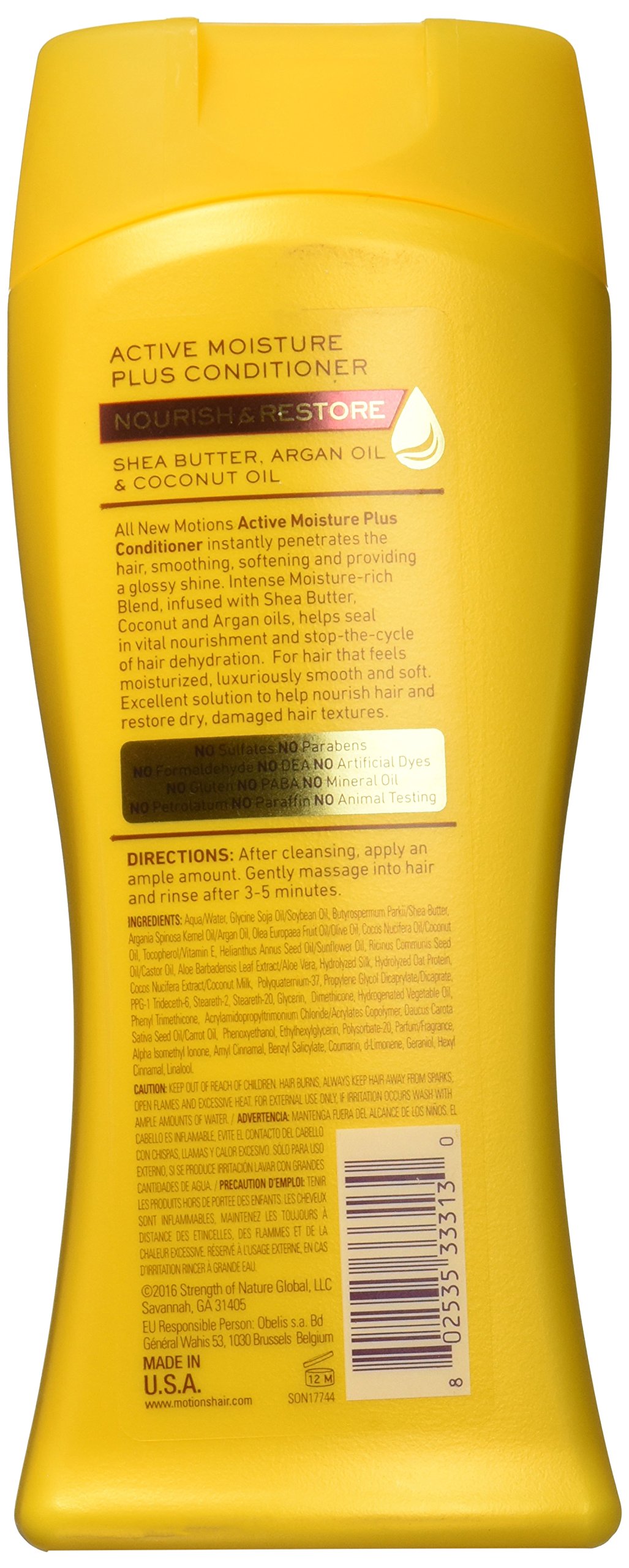 Motions Active Moisture Plus Nourishing Daily Conditioner 13 Fl Oz - Thumbnail 2