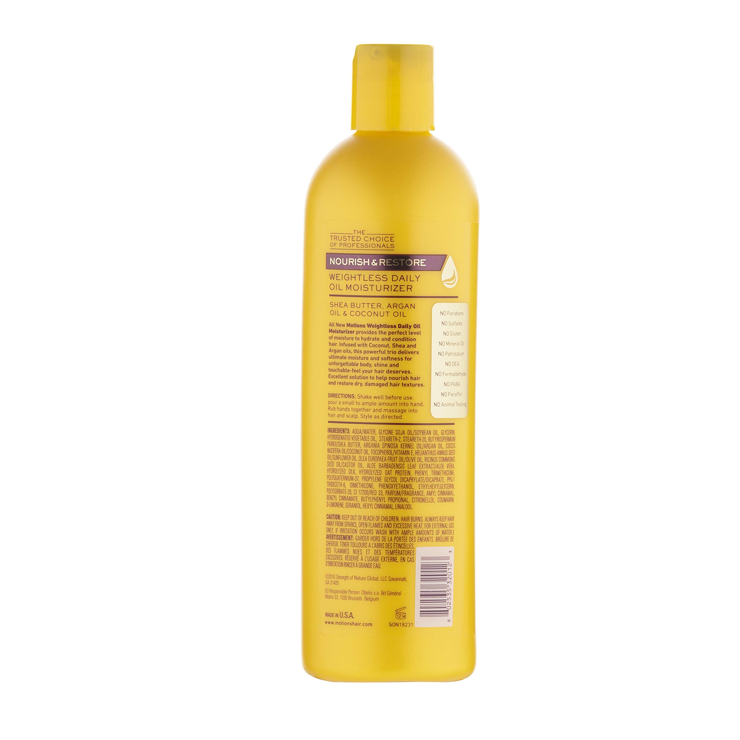 Motions Weightless Daily Oil Moisturizer Damage Dry Hair - Thumbnail 2