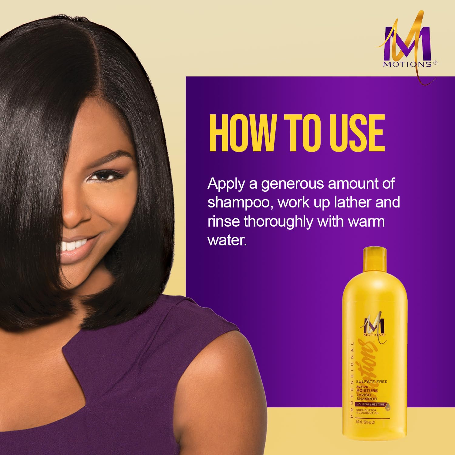 Motions Active Moisture Lavish Shampoo - Thumbnail 3