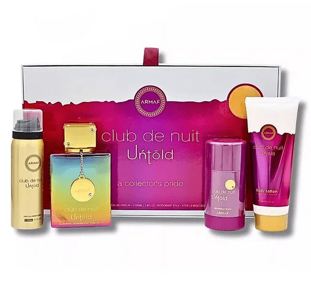 Armaf Cdn Club de Nuit Untold 3.4/1.7 /2.6 Deo Stick /3.4bl 4pc For Men Body