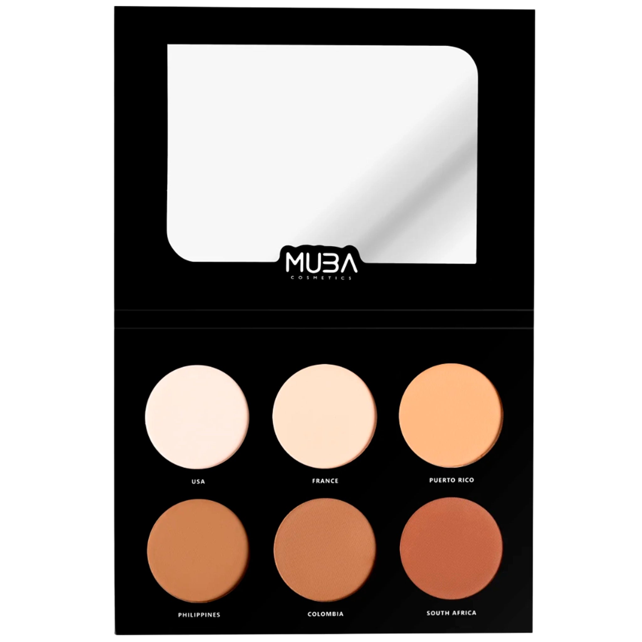 (6-pack) Muba Contour Palette