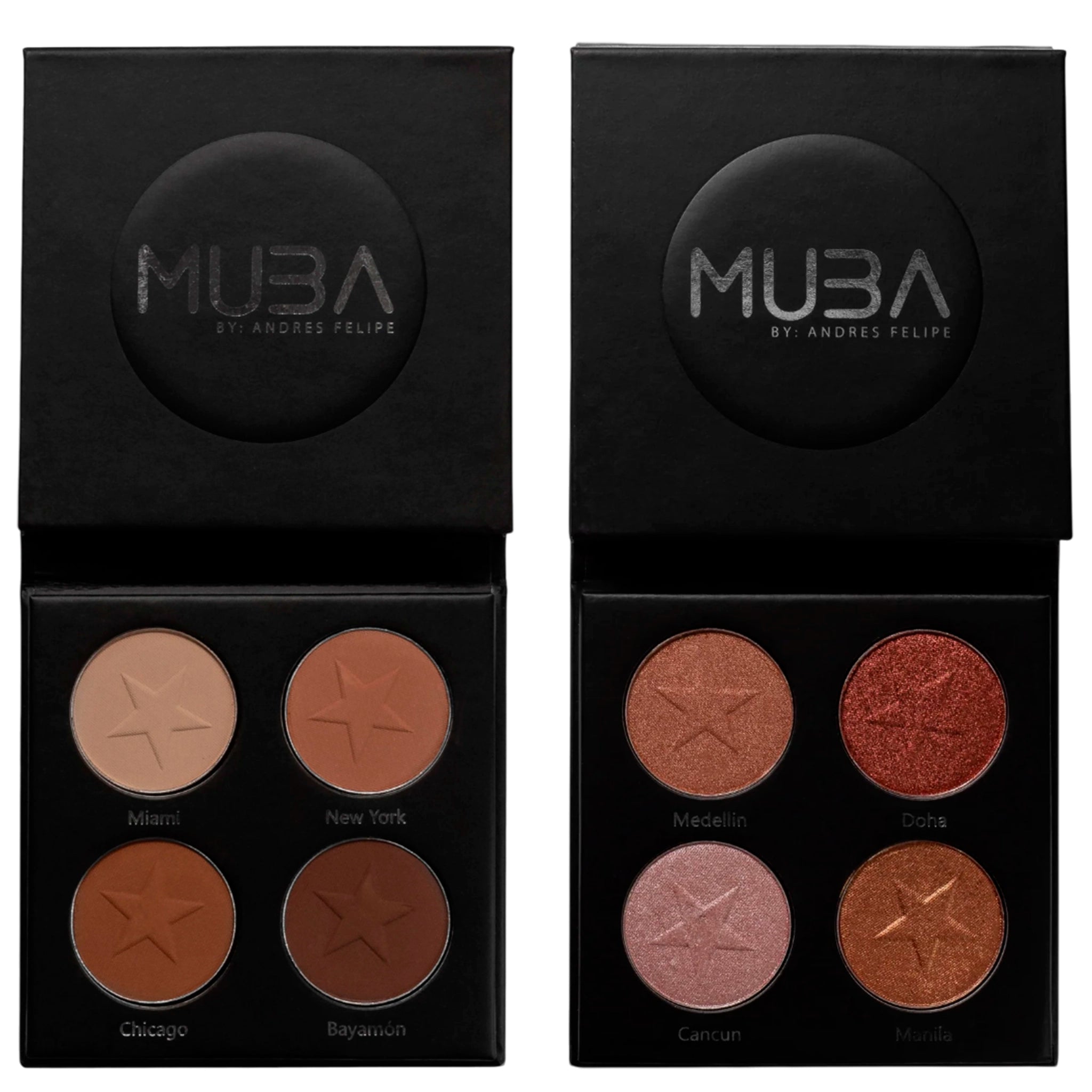 (6-pack) Muba The Laura & Lucely Eyeshadow Palette - Thumbnail 2