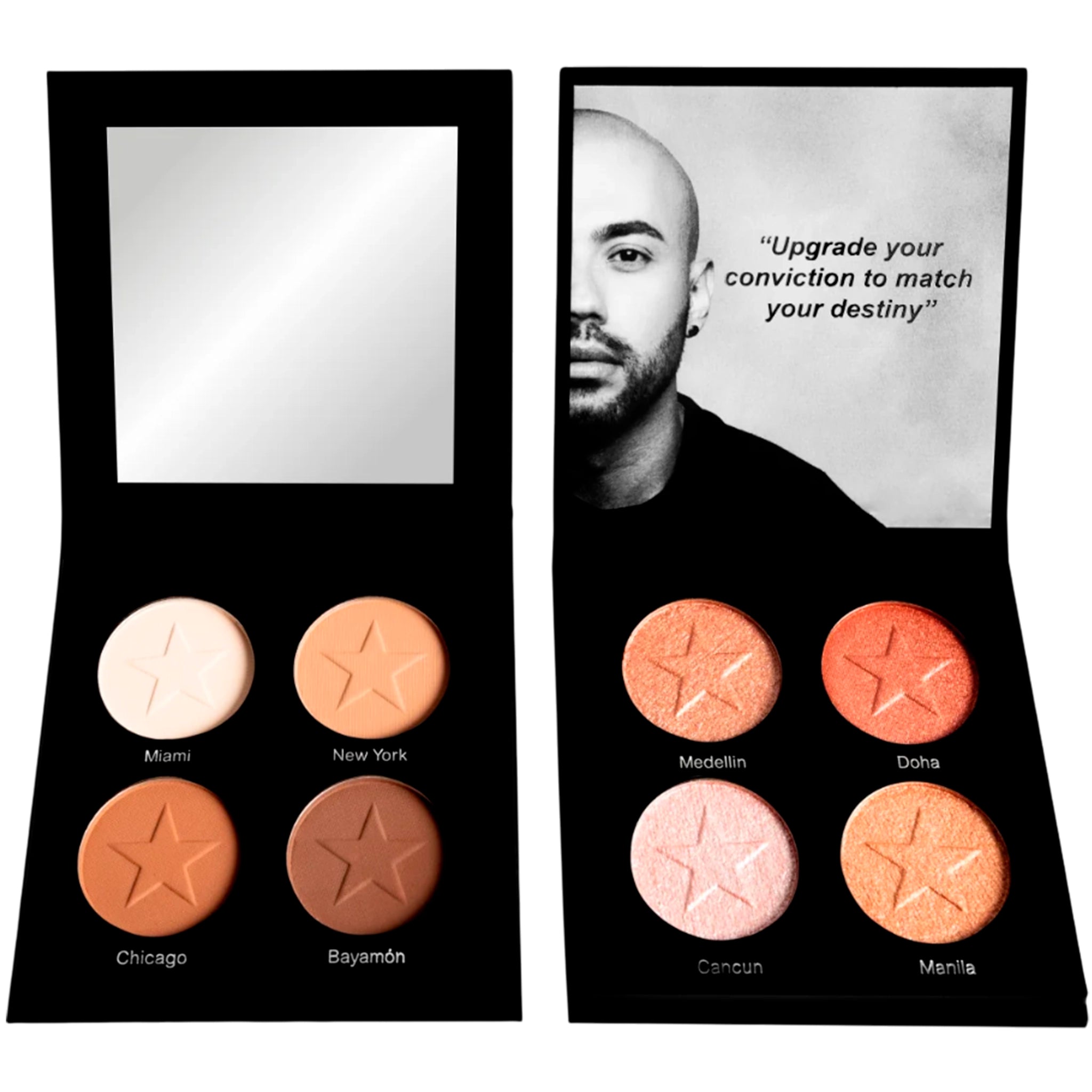 (6-pack) Muba The Laura & Lucely Eyeshadow Palette