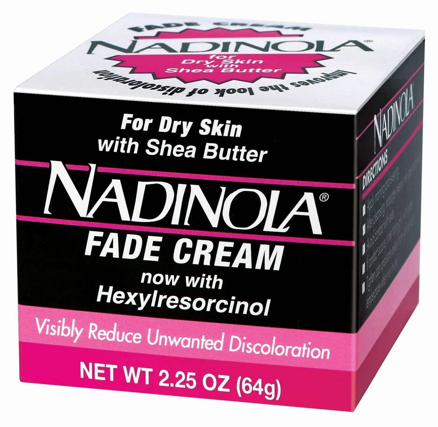 Nadinola Skin Creme Dry 2.25 oz - Thumbnail 2
