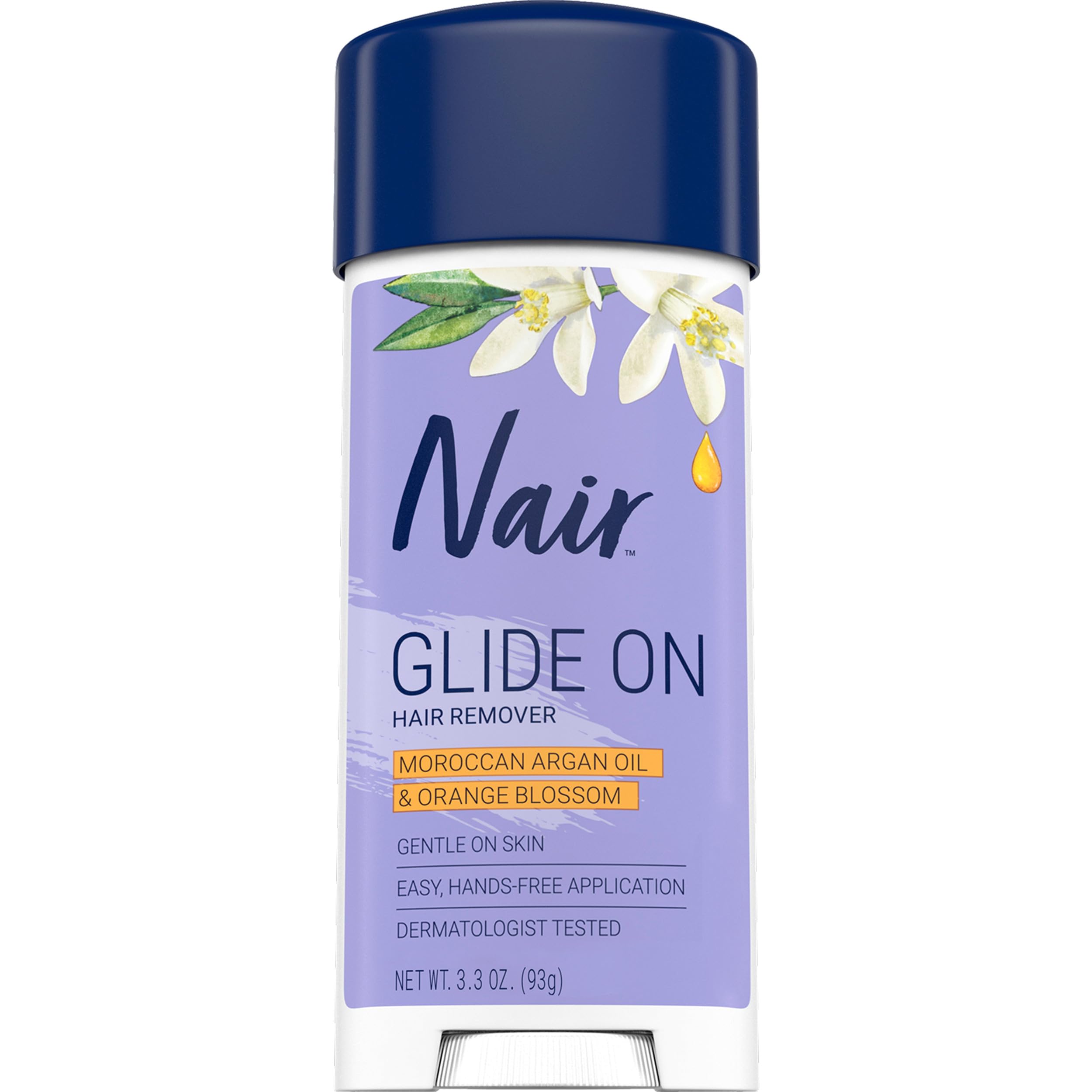 Nair Glide On Hair Removal Cream Arm Leg and Bikini Hair Remover Depilatory
