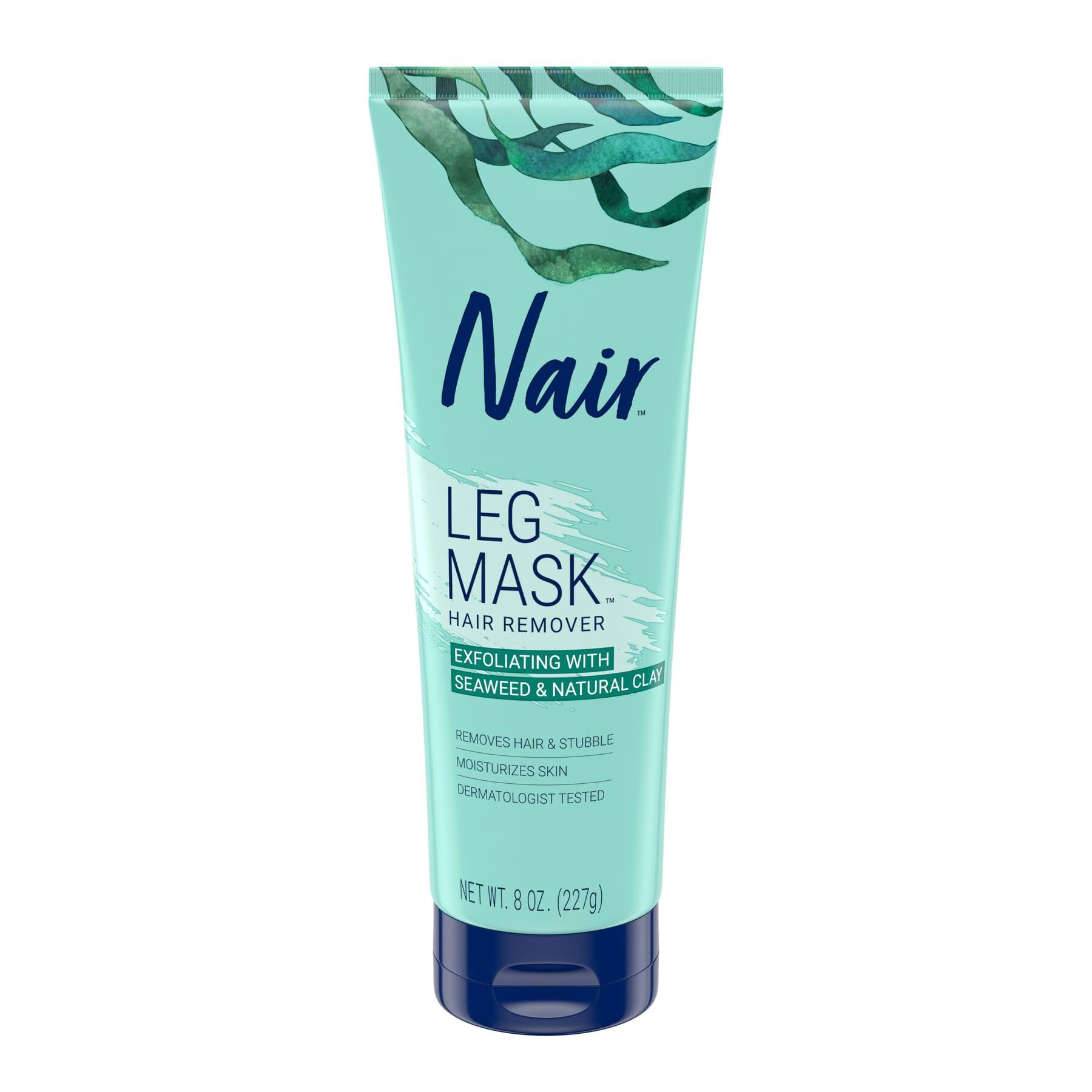Nair Hair Remover Seaweed Leg Mask Depilatory Bottle 8 oz - Thumbnail 2