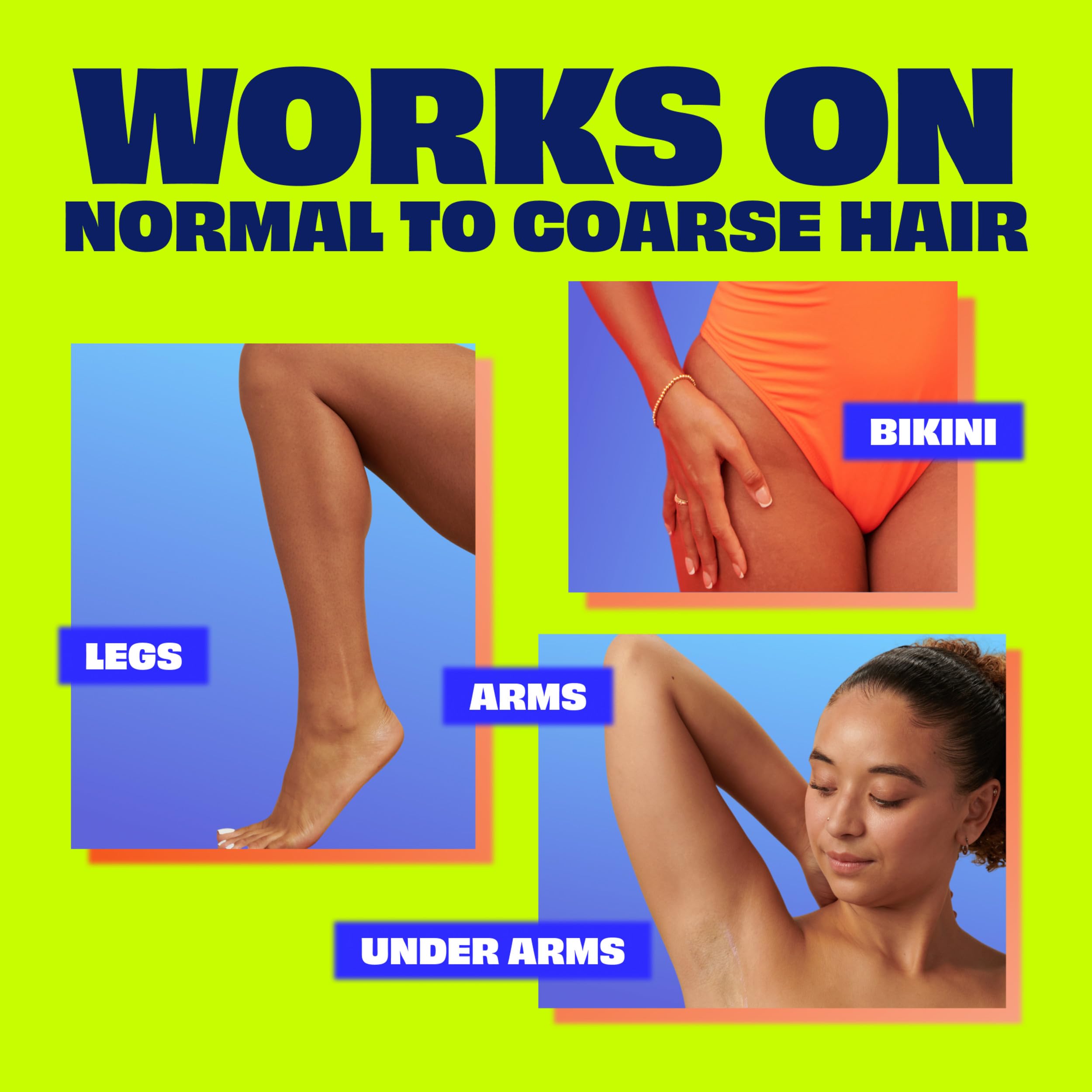 Nair Shower Cream Quick and Easy Hair Removal Cream With Moroccan Argan Oil and - Thumbnail 3