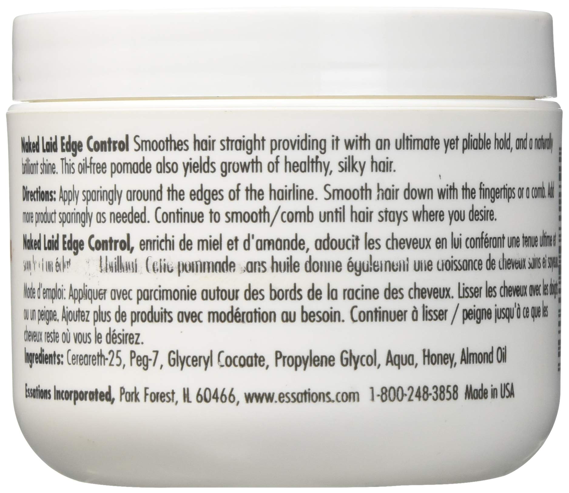 Naked By Essations Laid Edge Control 4 oz