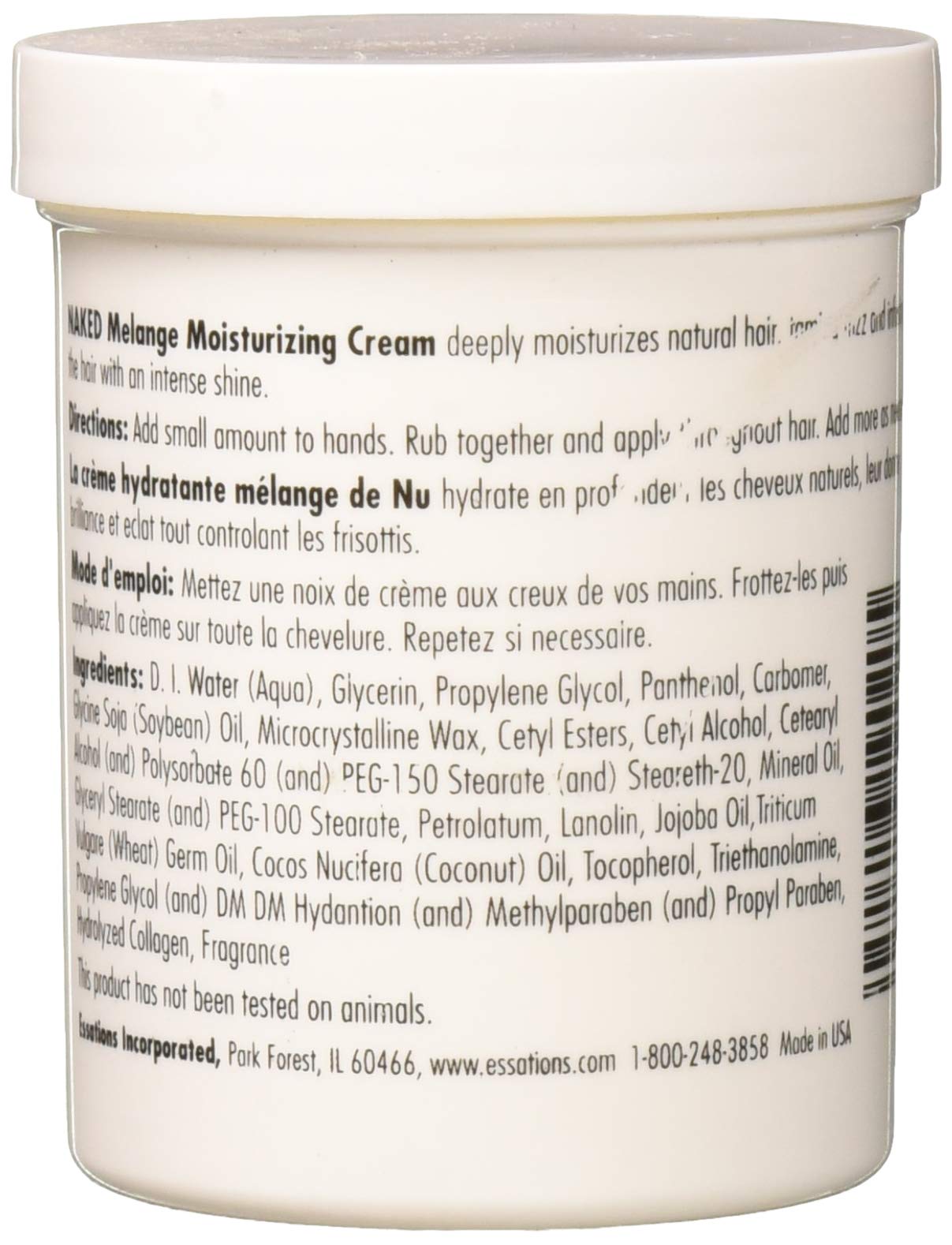 Naked By Essations Melange Moisturizing Cream 8 oz - Thumbnail 2