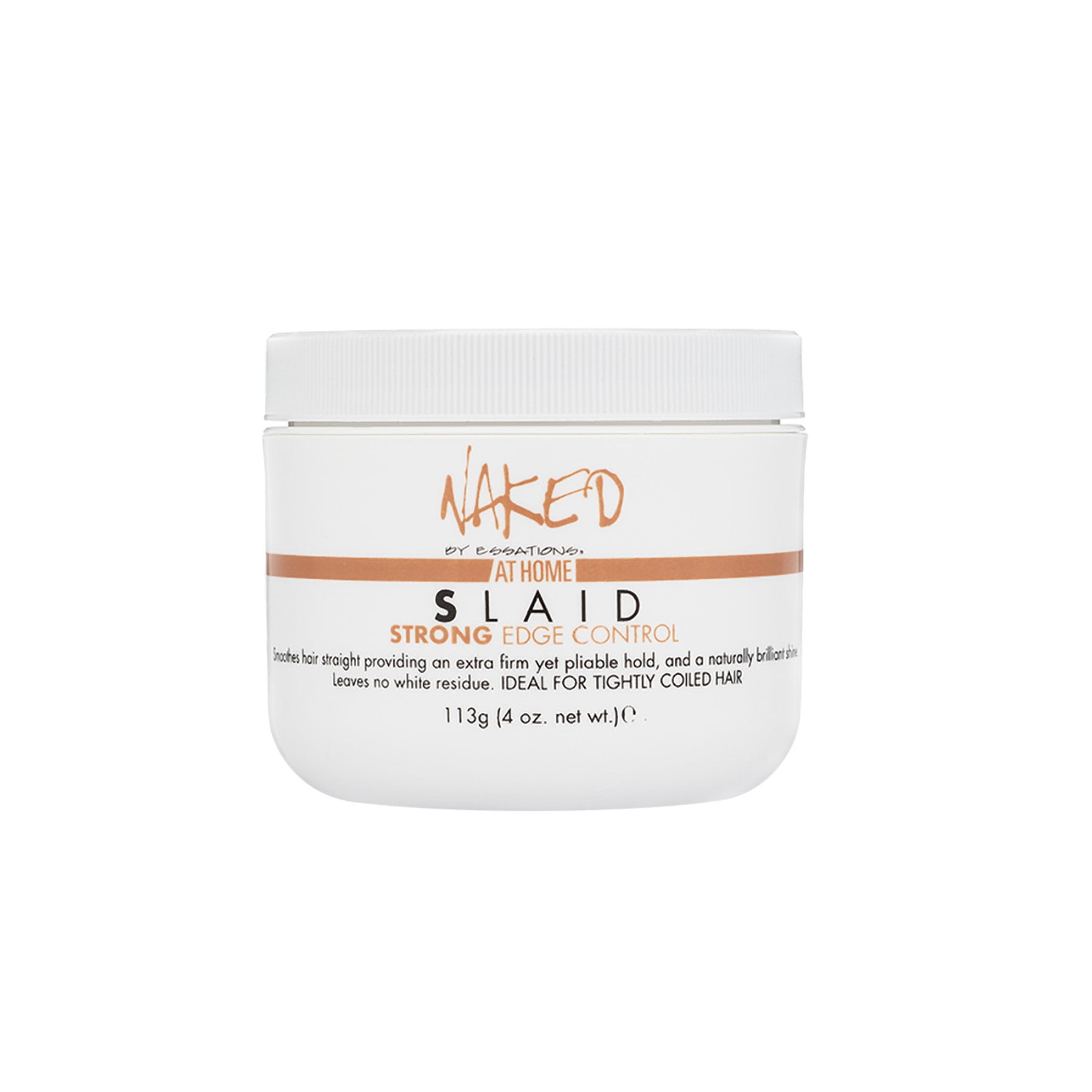 Naked Slaid Strong Edge Control Gel 4 oz