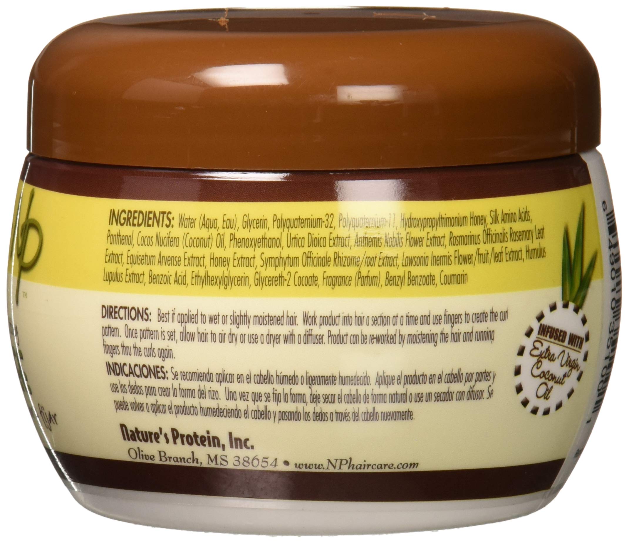 Nature's Protein Coconut Restore Styling Setting Gelee 8 oz (Set)