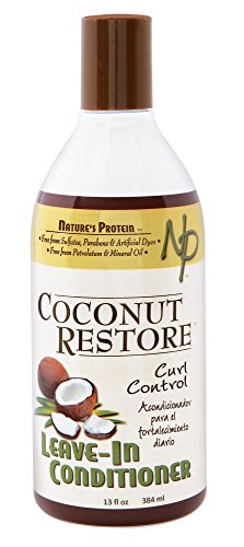 Nature's Protein Coconut Restore Leave In Conditioner 13 oz - Thumbnail 2
