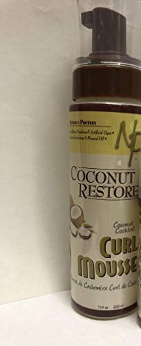 Nature's Protein Coconut Restore Coconut Cocktail Curl Mousse 7.5 oz