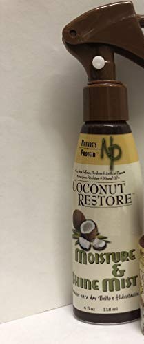 Nature's Protein Coconut Restore Moisture Shine Mist 4 Fl Oz