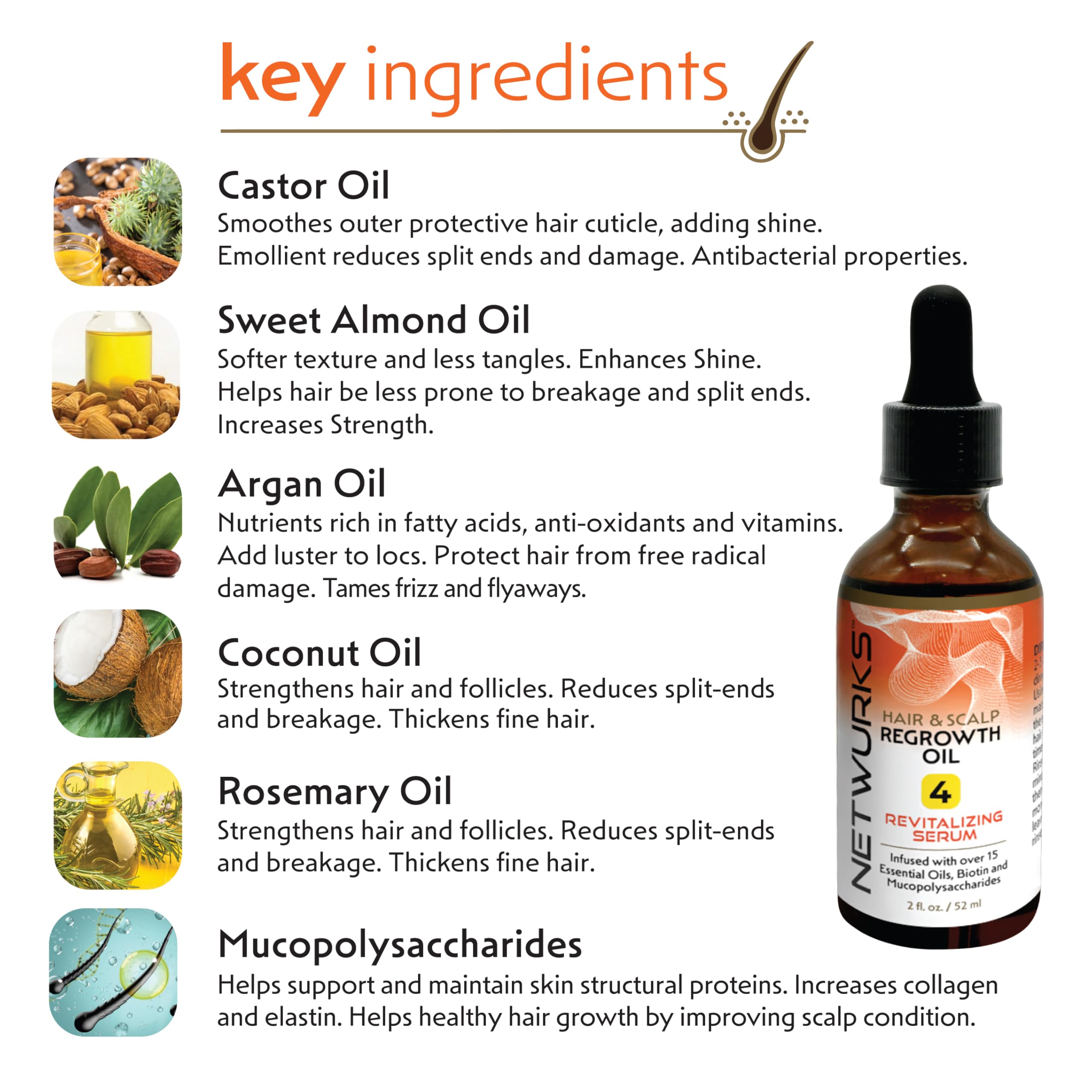 Netwurks Revitalizing Oil 2 oz - Thumbnail 3