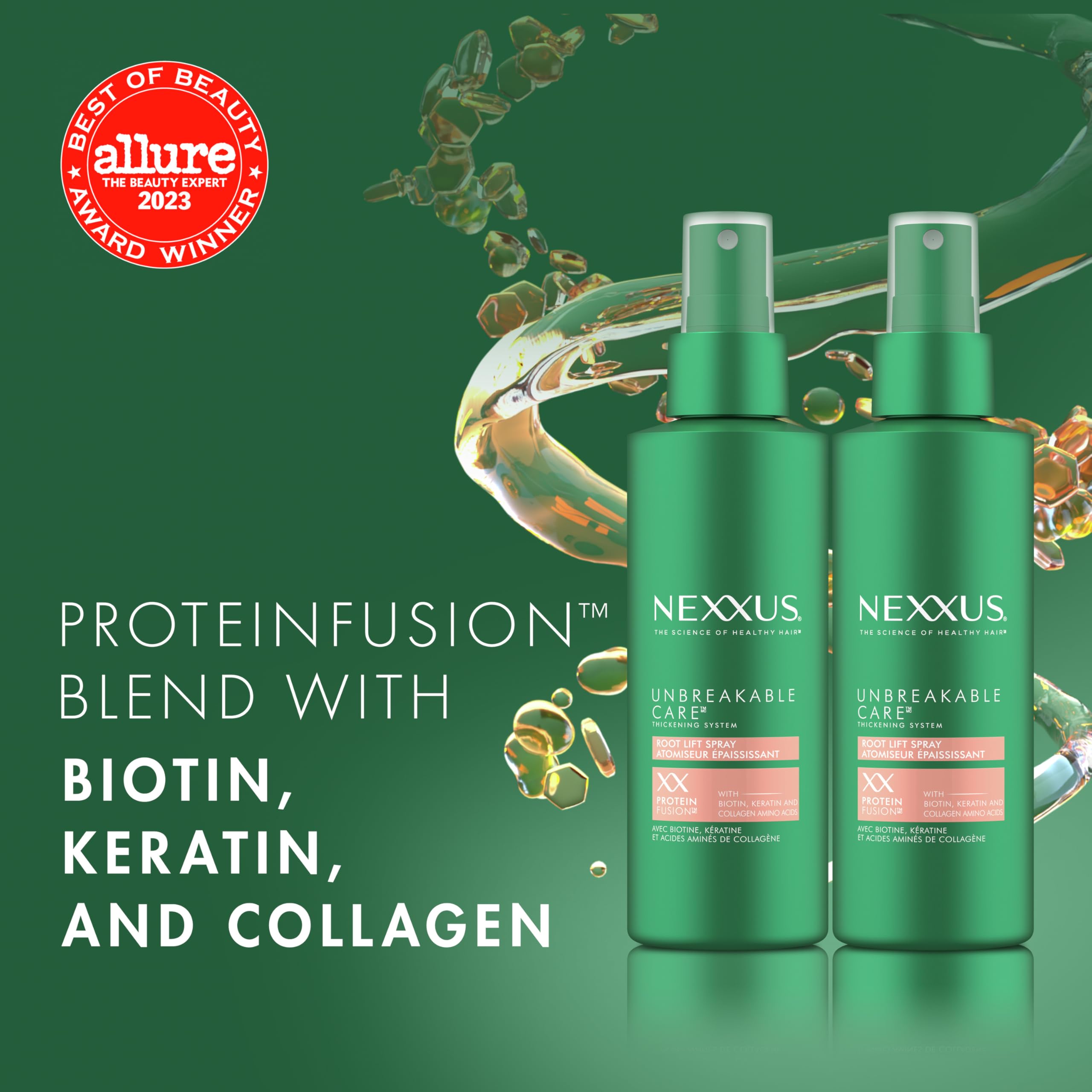 Nexxus Root Lift Thickening Unbreakable Care With Proteinfusion Blend of Biotin - Thumbnail 2