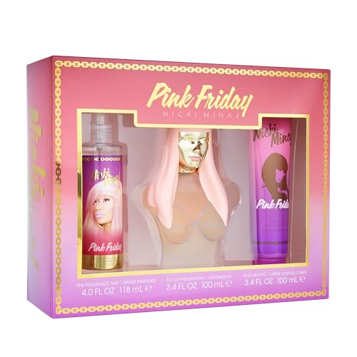 [Set] Nicki M Pink Friday 3.4 L+ 4.0 Bm +3.4 Bc Usa 6pcs Bybox EDP - Thumbnail 2