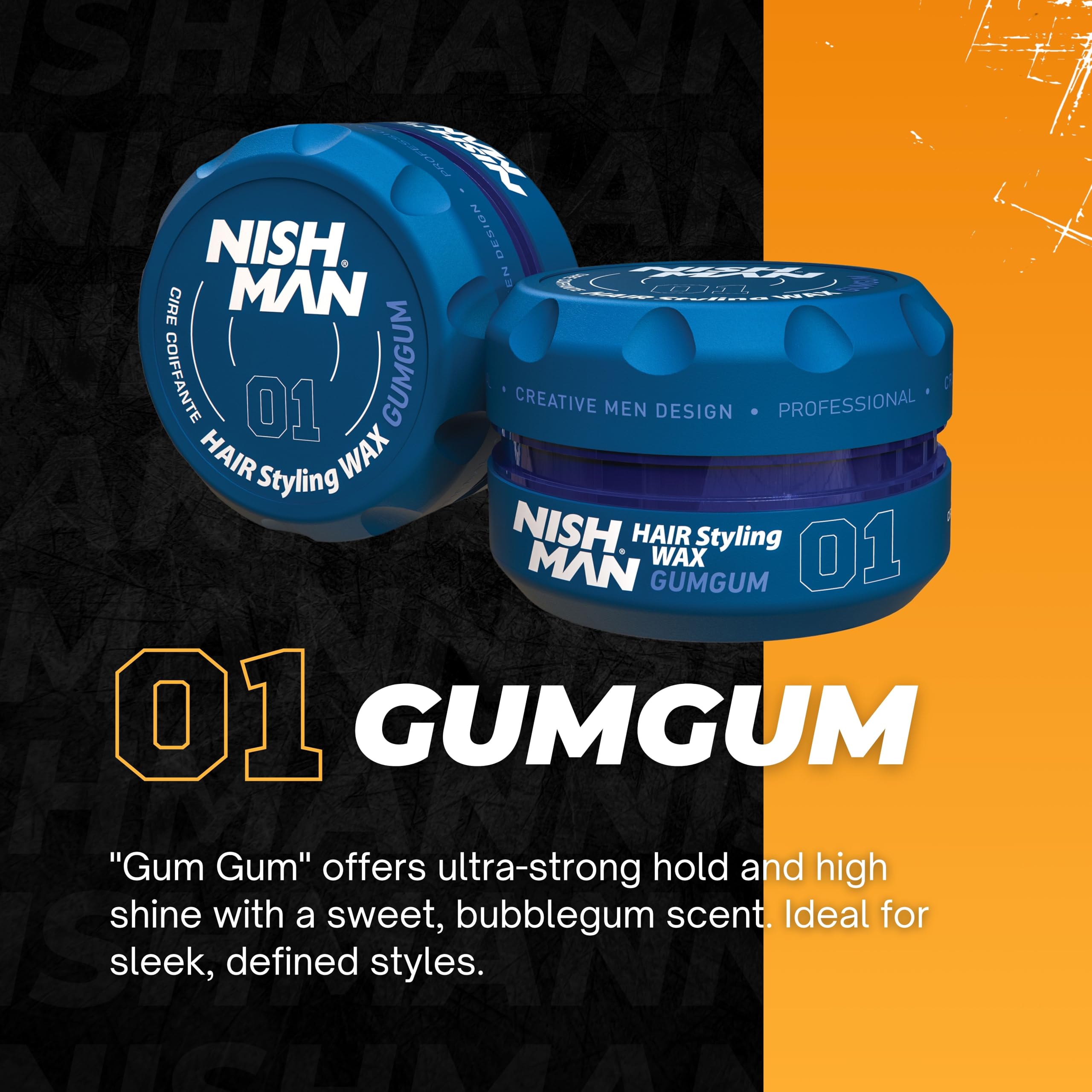 Nishman Styling Wax 01 Gumgum 5 - Thumbnail 2