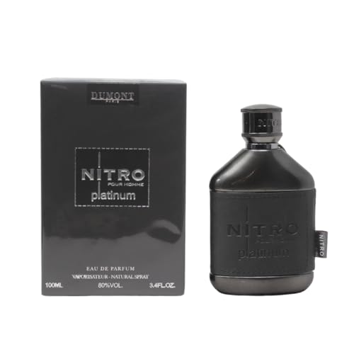 Dumont Nitro Platinum Luxurious Fruity Amber 3.4 Fl Oz EDP - Thumbnail 2