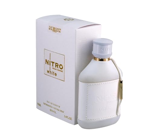 Dumont Nitro White Clean Fresh Signature Scent 3.4 Fl Oz EDP - Thumbnail 3