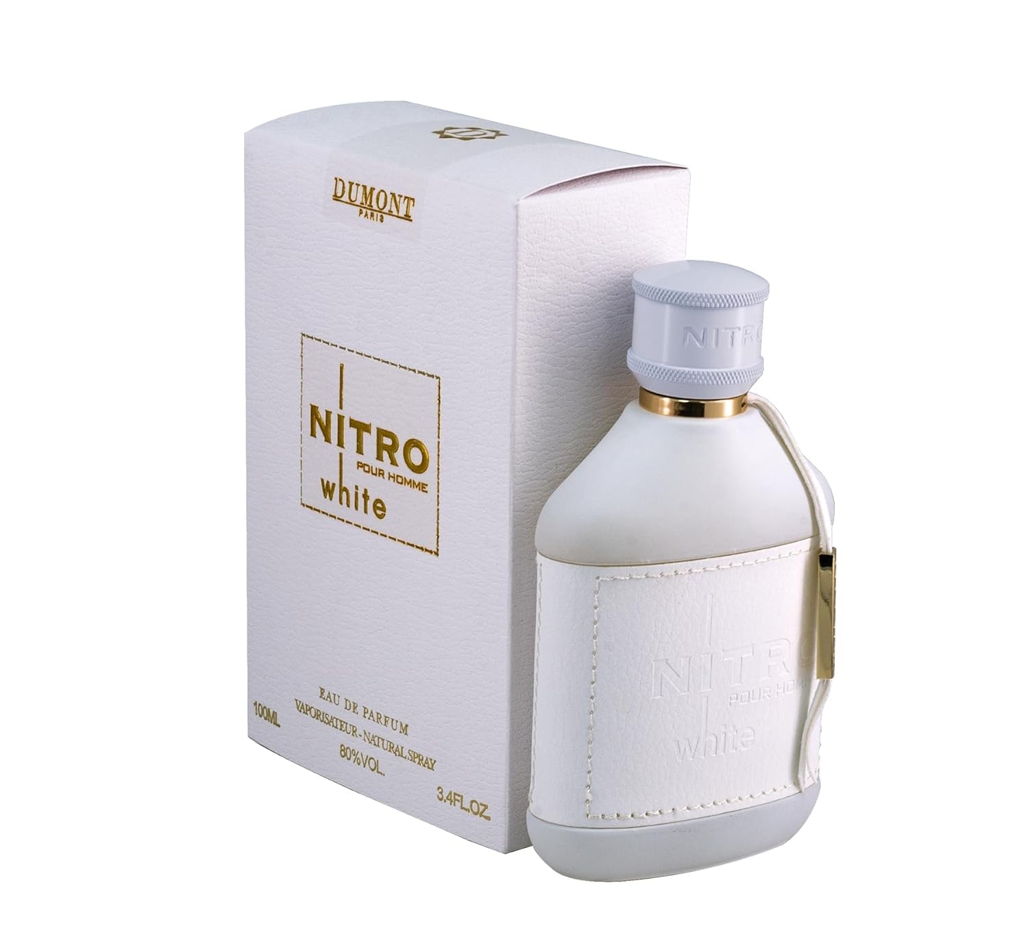 Dumont Nitro White Clean Fresh Signature Scent 3.4 Fl Oz EDP