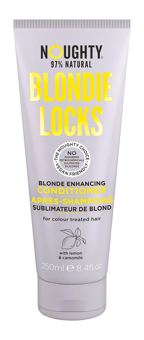 Noughty Blondie Locks Blonde Enhancing Conditioner Vegan 97% Natural Sulfate - Thumbnail 3