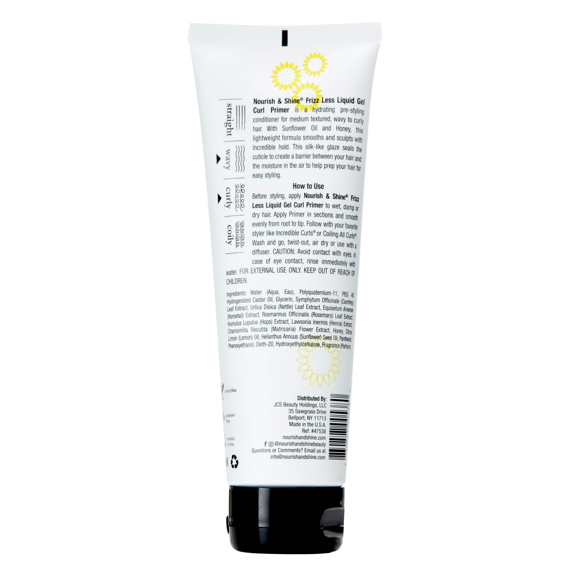 Nourish Shine Frizz Less Liquid Gel Primer 8 oz - Thumbnail 2