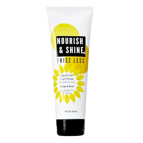 Nourish Shine Frizz Less Liquid Gel Primer 8 oz - Thumbnail 3