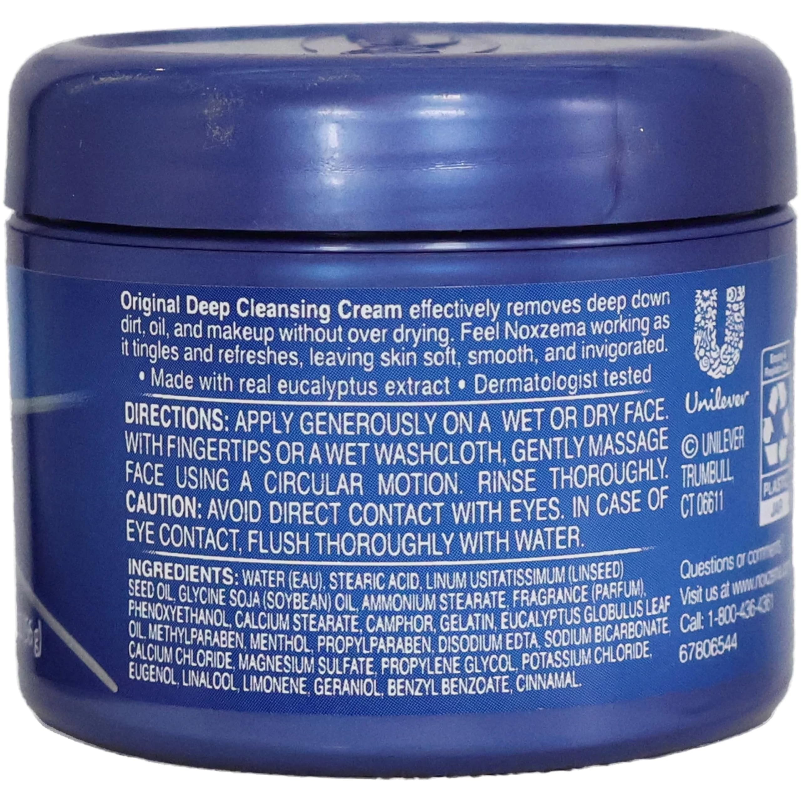 Noxzema Classic Clean Original Deep Cleansing Cleanser 2 oz - Thumbnail 3