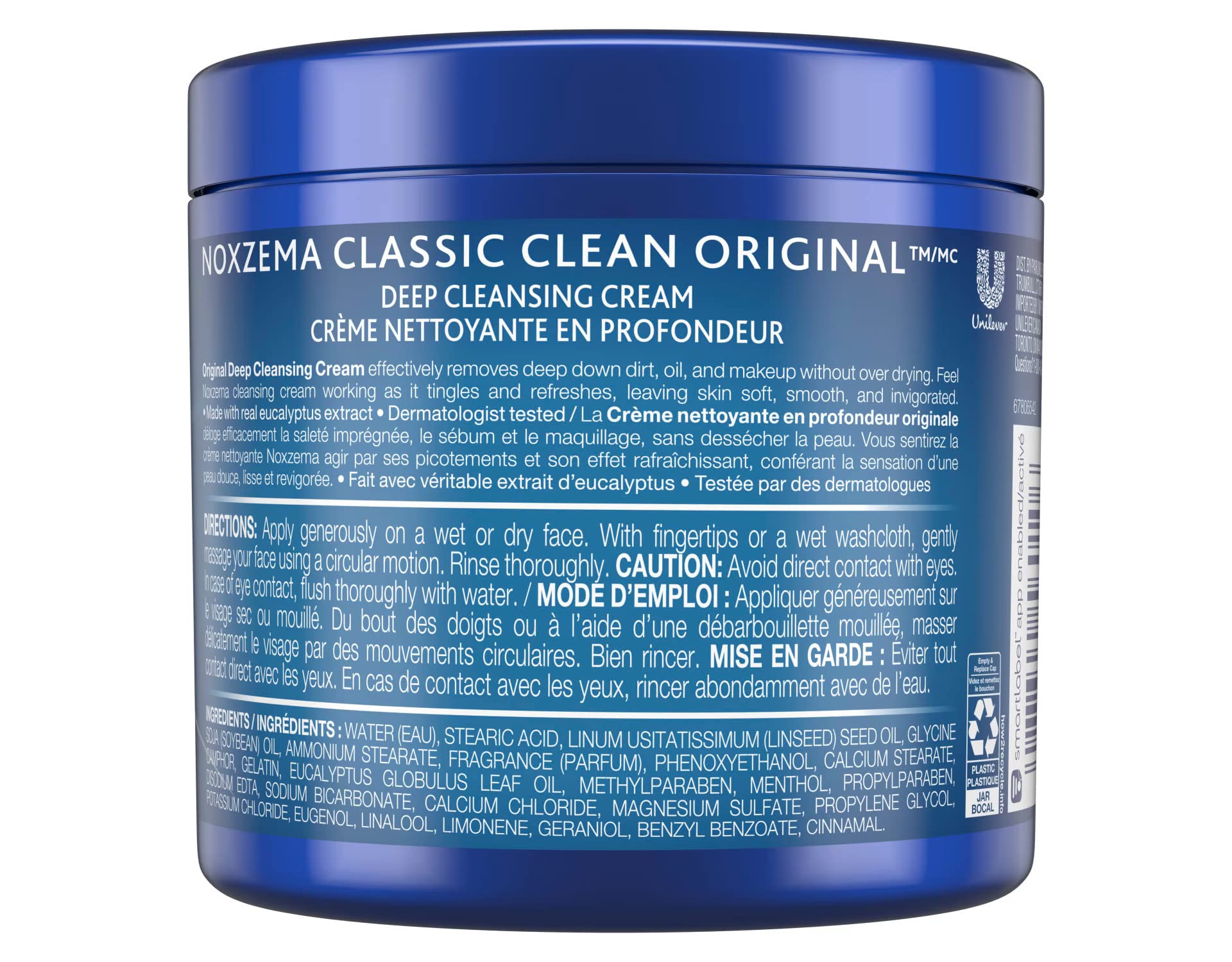 Noxzema Classic Clean Classic Clean Original Deep Cleansing 12 oz - Thumbnail 2
