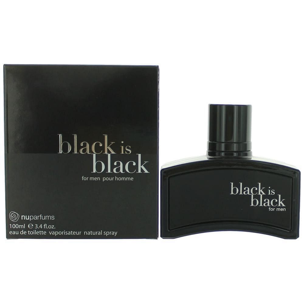 Nuparfums Black Is Black Sprau For Men EDT 3.4 oz