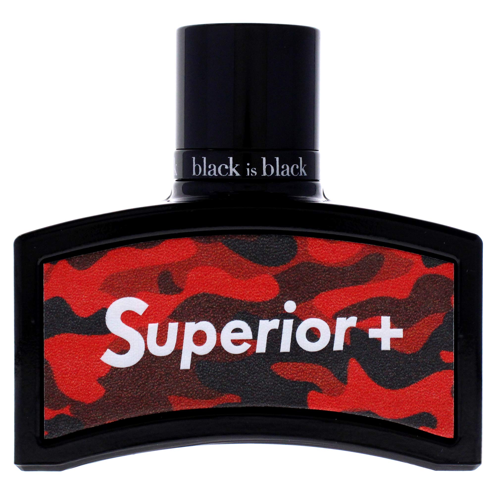 Nu Parfums Black Is Black Superior Plus For Men EDT 3.4 oz - Thumbnail 2