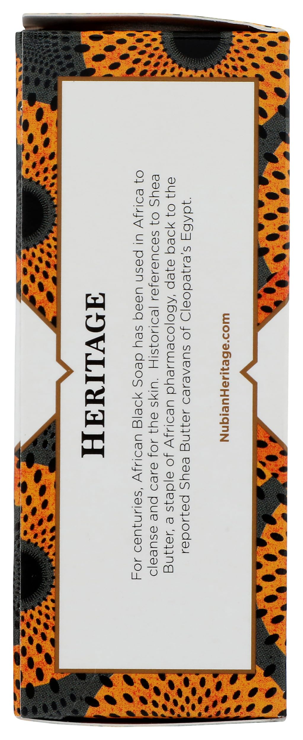 Nubian Heritage Detoxifying Bar Soap Bath and Body Skincare All Skin Types - Thumbnail 3