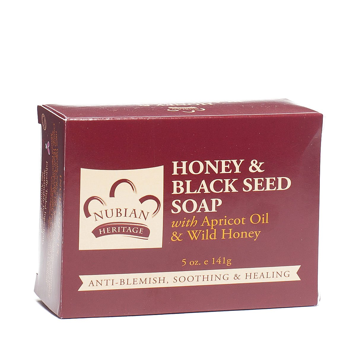 Nubian Heritage Honey Black Seed Bar Soap 5 oz