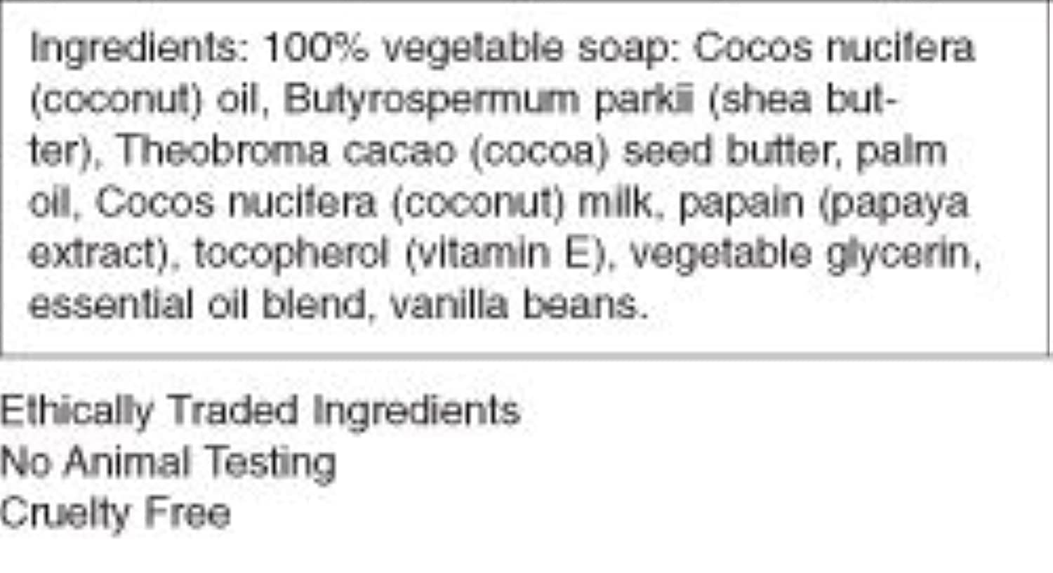 Nubian Soap Coco/papaya Bar 5 oz - Thumbnail 3