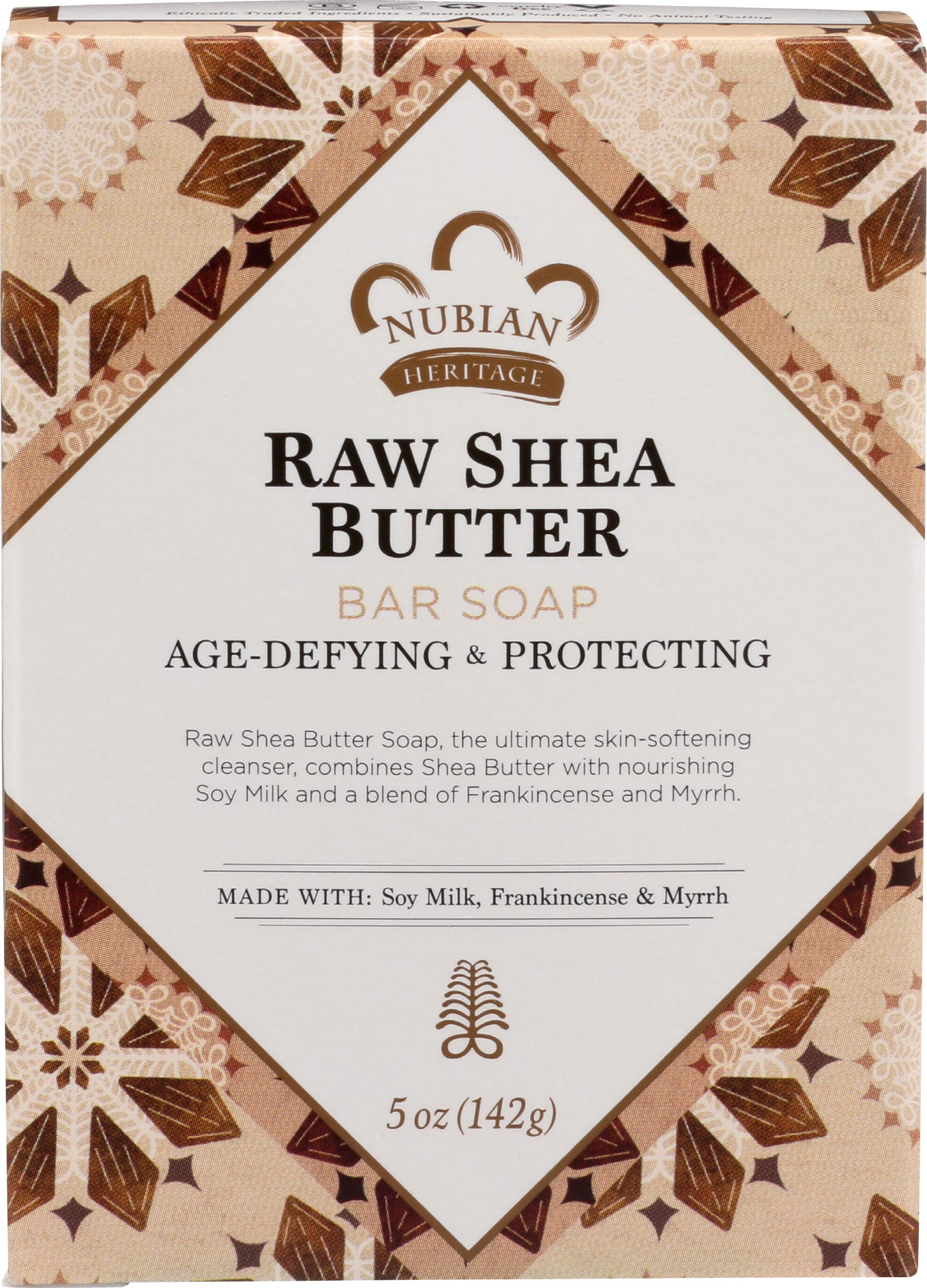 Bar Soap Raw Shea Butter By Nubian Heritage 5 oz