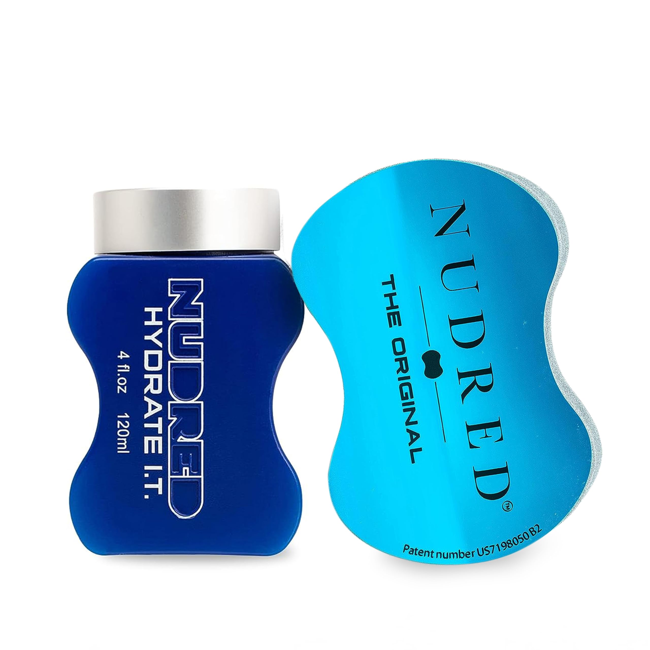 Nudred Hydrate I.t. Formula + Blue Mini Hair Sponge Curl Defining Moisturizer