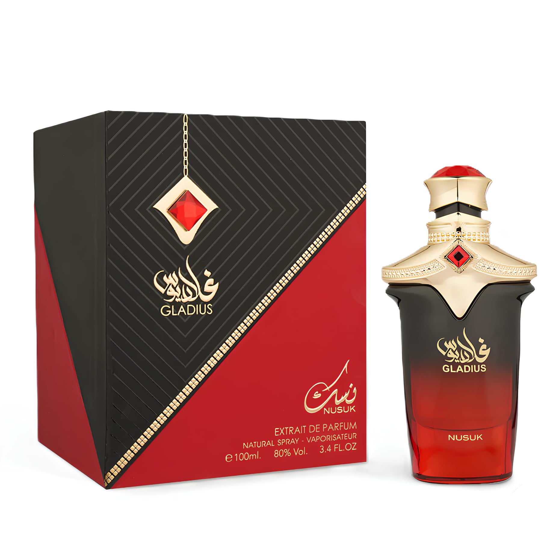 Nusuk Gladius Fruity Spicy Woody Extrait de Parfum Long Lasting Women / For Men - Thumbnail 2