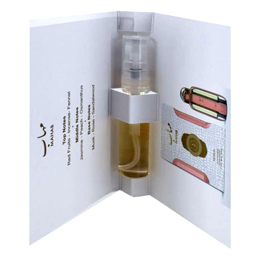 [Mini] Nusuk Mahab Oriental Fruity Floral Extrait de Parfum Vial Men / For Women 3 ml - Thumbnail 2