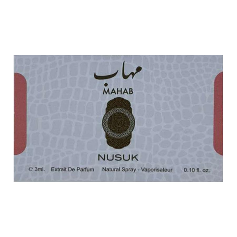 [Mini] Nusuk Mahab Oriental Fruity Floral Extrait de Parfum Vial Men / For Women 3 ml