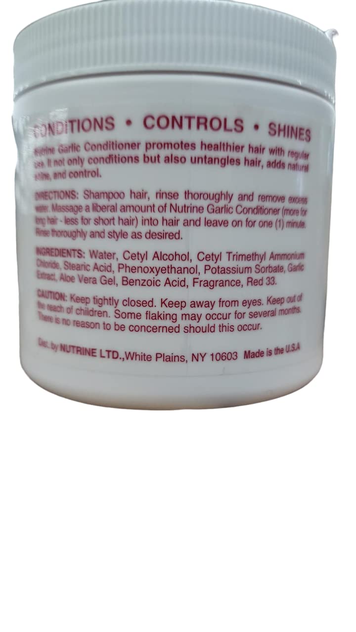 Nutrine Garlic Conditioner Jar 16 oz - Thumbnail 3