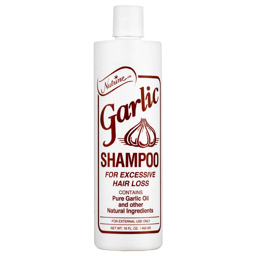 Nutrine Garlic Shampoo . Scented 20 oz