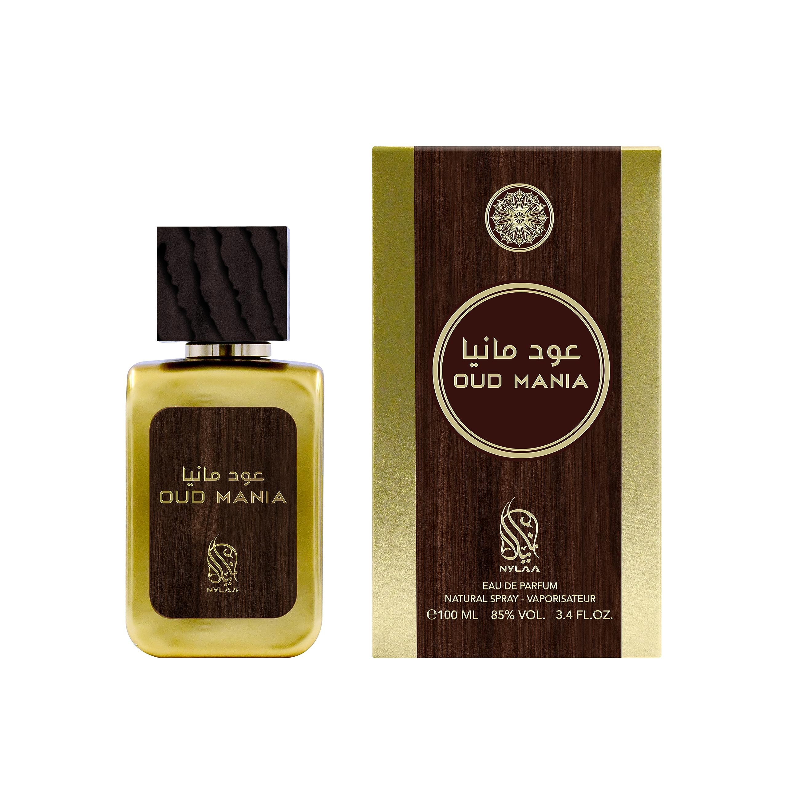 Oud Mania Oriental Spicy Blend of Amber Cedarwood With Aromatic Musk For Men - Thumbnail 2