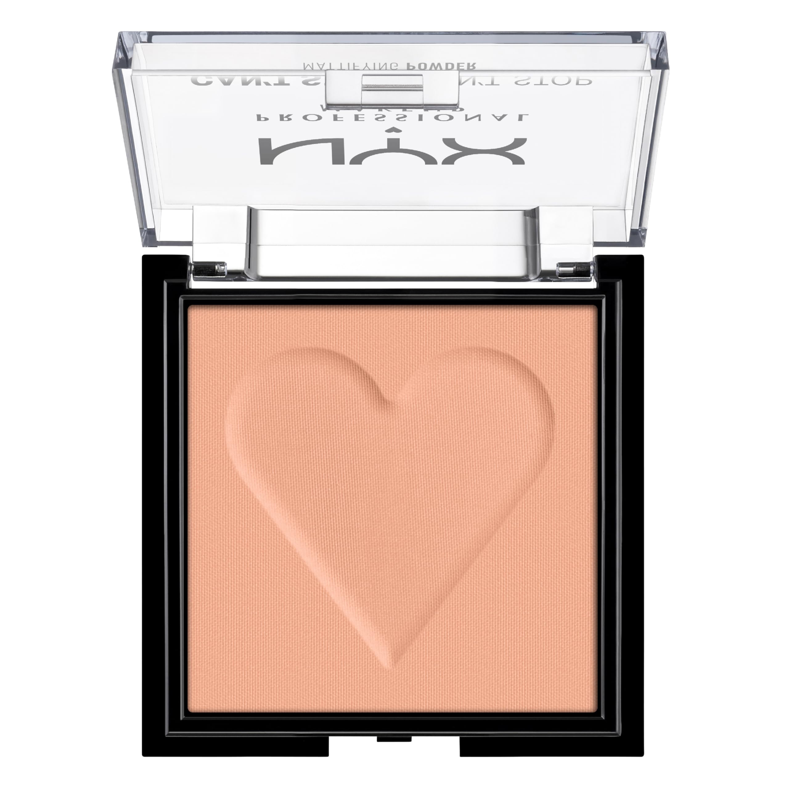 (12-pack) NYX PROFESSIONAL MAKEUP Can't Stop Won't Stop Mattifying Pressed Powder - Bright Peach - Thumbnail 3