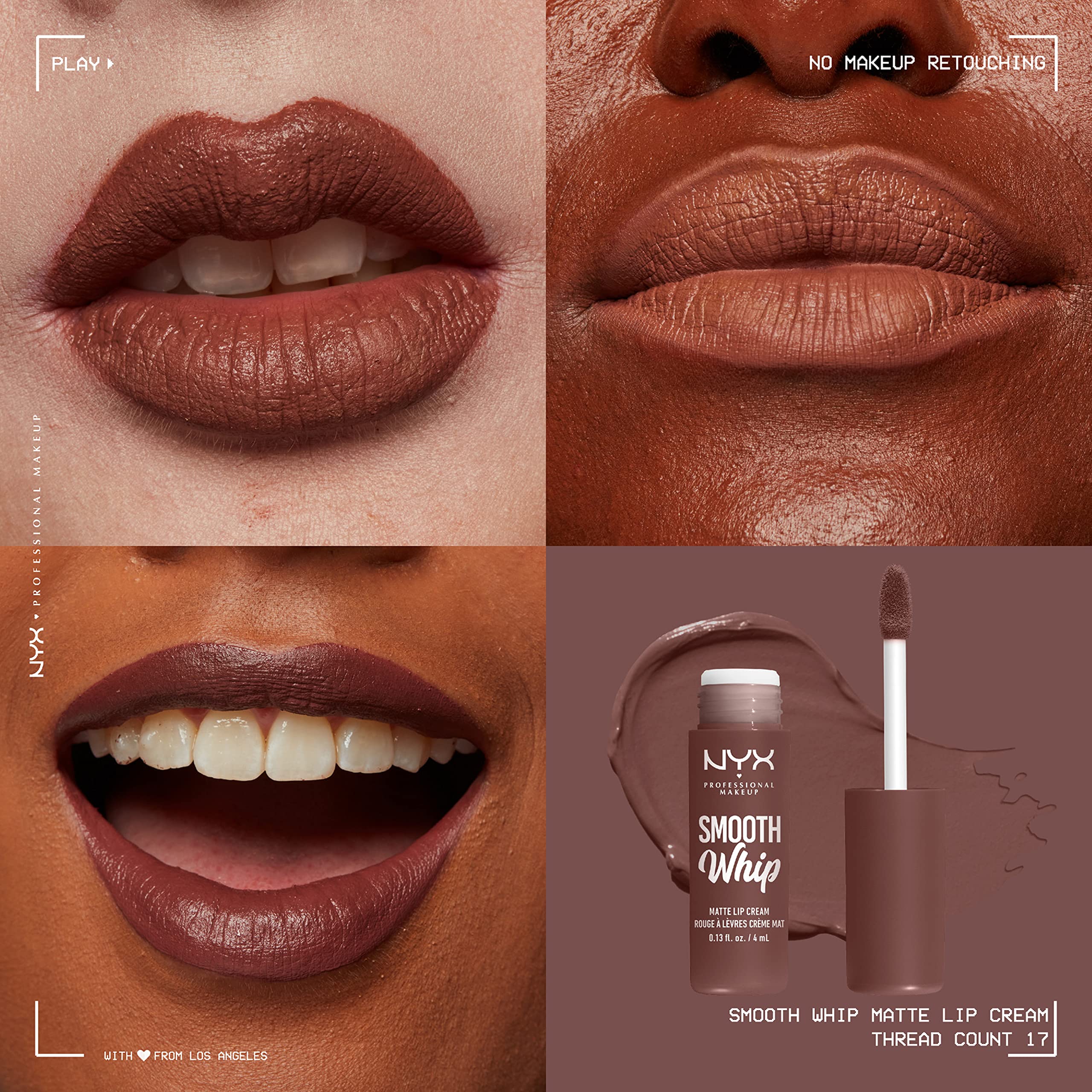 (12-pack) NYX Smooth Whip Matte Lip Cream Assorted - Thumbnail 2