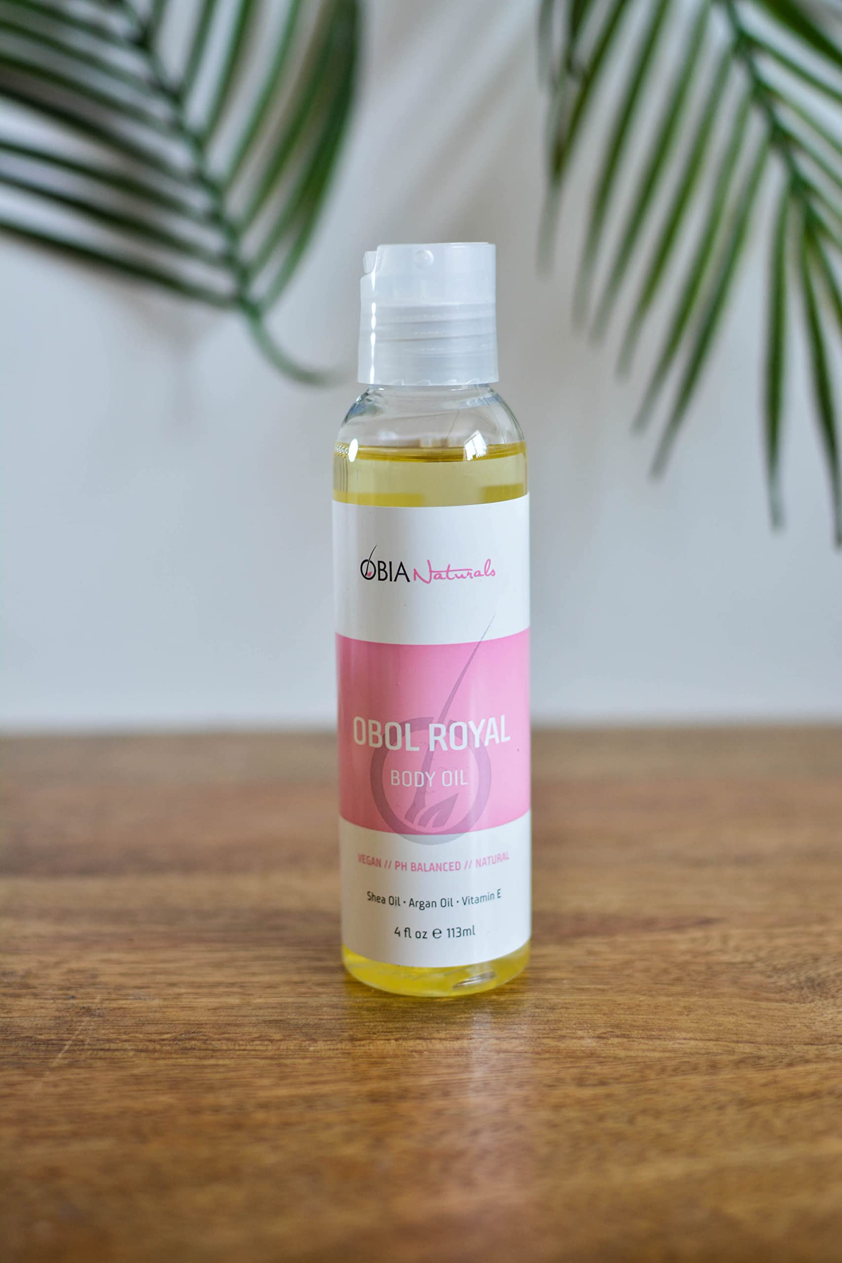 Obia Naturals Obol Body Oil Hydrating Argan Oil Formula Dry Skin Moisturizer