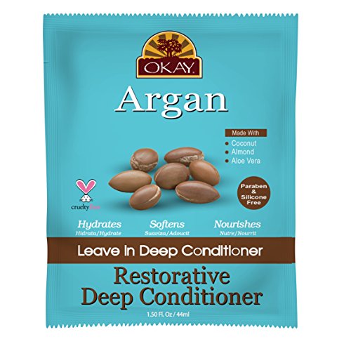 Okay Argan Oil Restorative Leave In Deep Conditioner 1.5 oz - Thumbnail 2